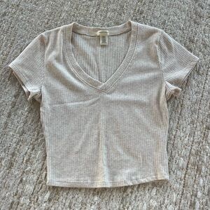 marshalls womens vneck crop top